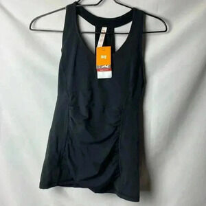 NWT LUCY POWER  WOMENS PERFECT CORE HALTER SIZE SMALL BUILT IN BRA TANK TOP